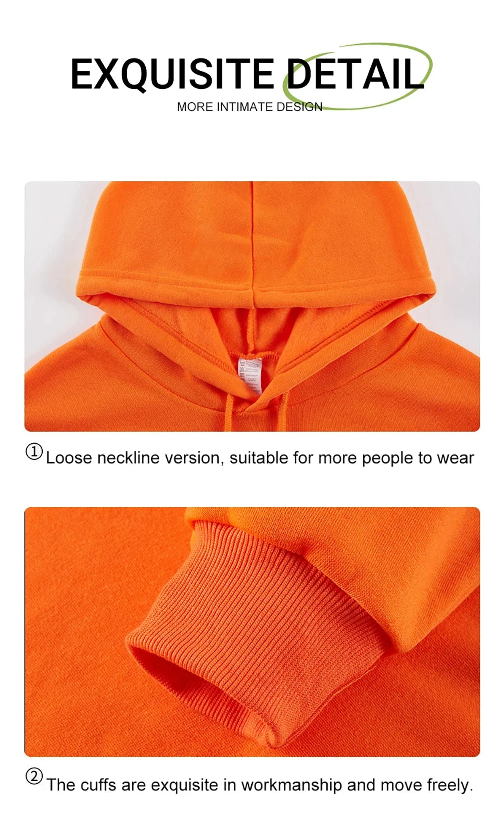 Autumn Casual Women's Solid Hoodie Comfortable Strecth Sweatshirts Loose Pocket Warm Clothes Fashion Street Female Pullovers