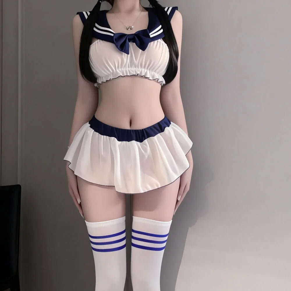 Sailor School Girl Lingerie Set - Cosplay & Roleplay Outfit