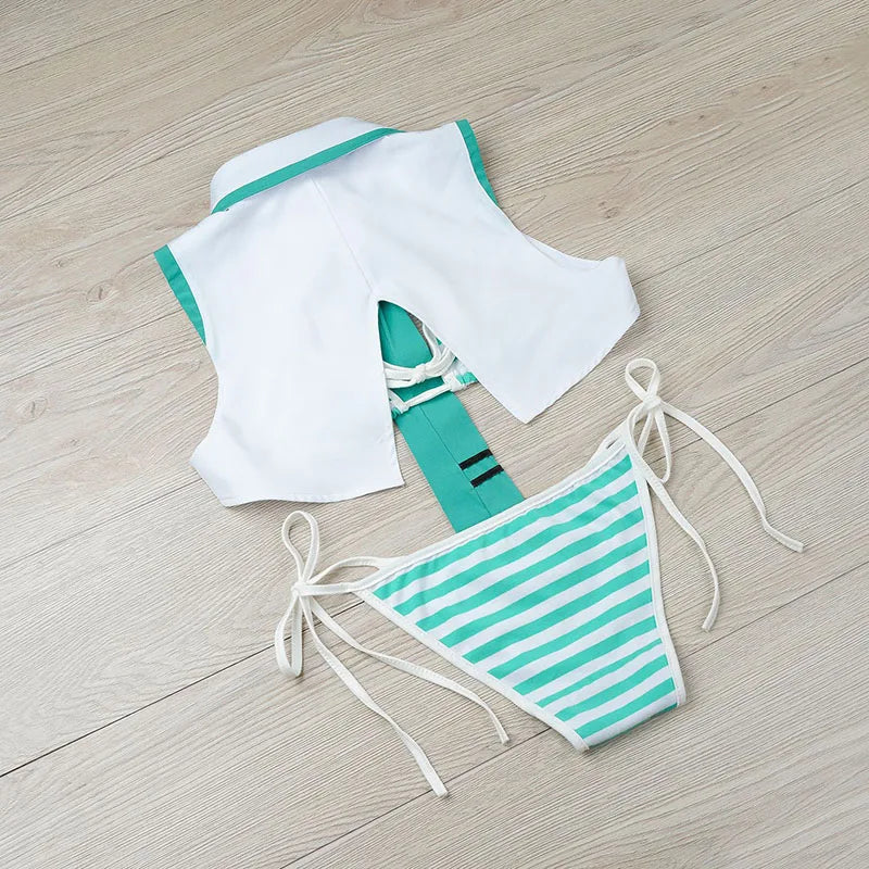 Hatsune Miku Cosplay Lingerie Set - Anime Roleplay Costume