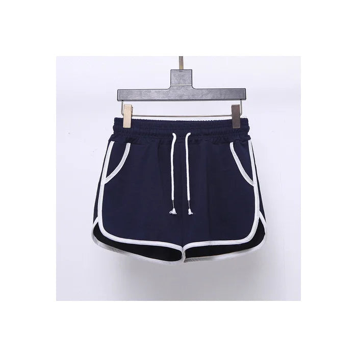 High Waist Sport Shorts Women Summer Loose Casual Running Fitness Outdoor Wear Wide Leg Slimming Large Size Home Sleepwear
