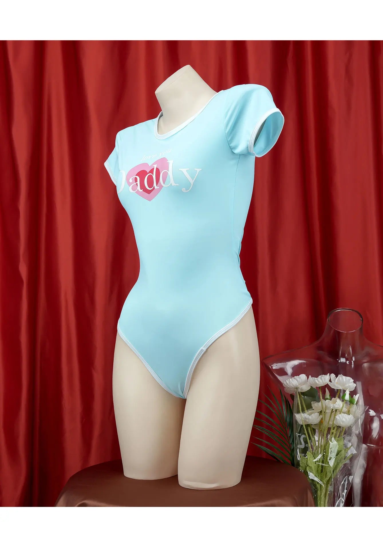 Cute Anime Bodysuit Swimsuit - One-Piece Cosplay & Beachwear