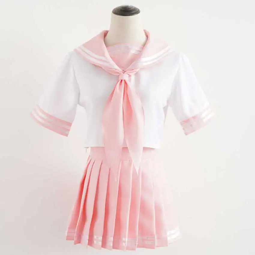 Women Girls Fate/Apocrypha Astolfo Cosplay Anime Japanese Sailor School Uniforms Halloween Costume