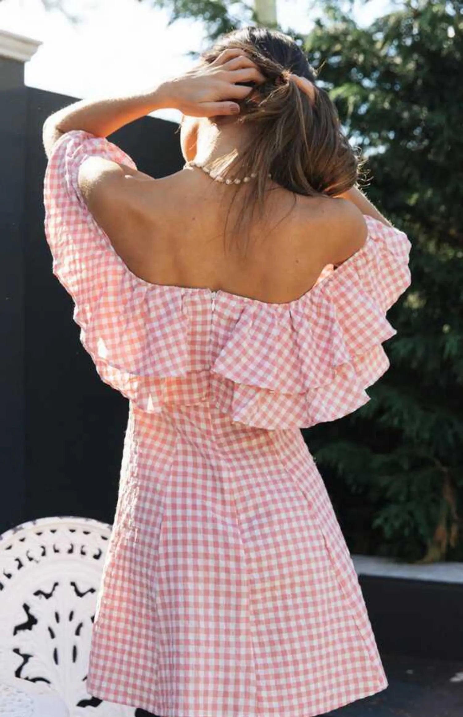Chic Plaid One-Shoulder Mini Dress | Versatile All-Season Style