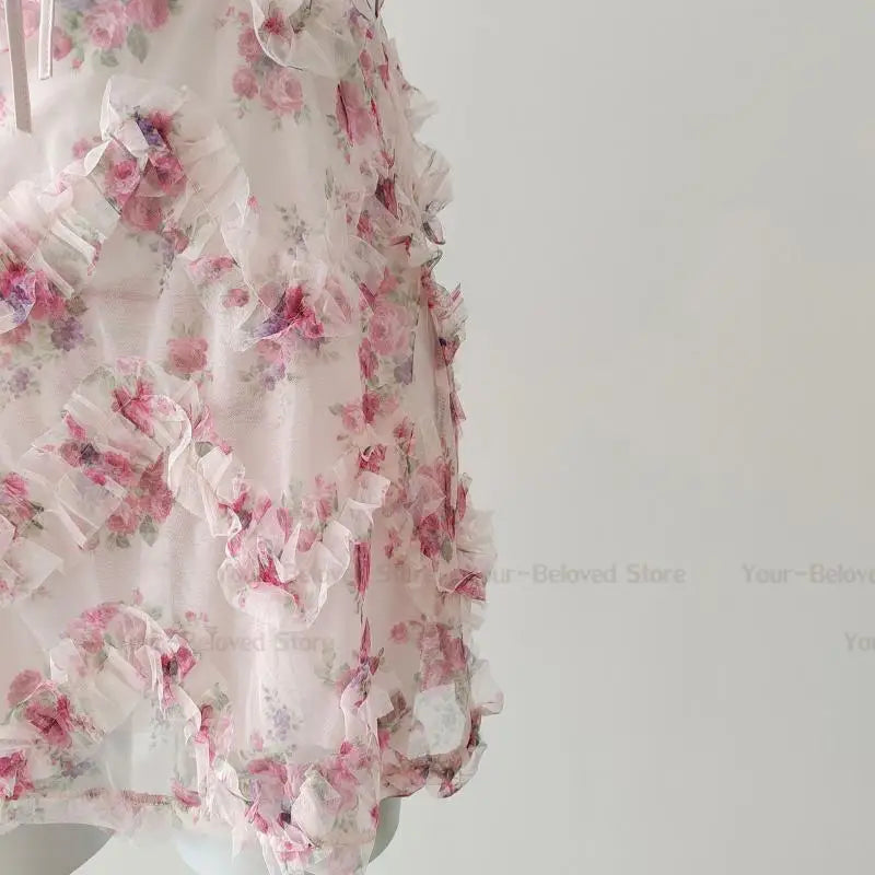 Sexy Lace Mesh Nightdress | See-Through Lingerie