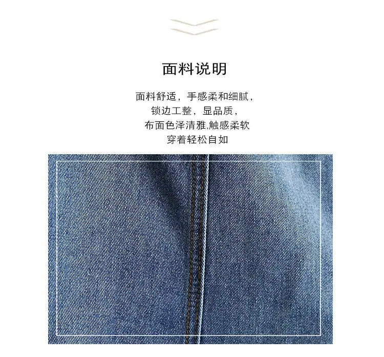 Cowboy Overalls Women's Jumpsuit Shorts 2025 Summer New Student Korean version Loose Denim Wide leg one-piece Suspender Shorts