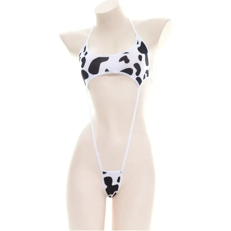 Lolita Kawaii Striped Mini Bikini Lingerie Set | Sexy & Playful