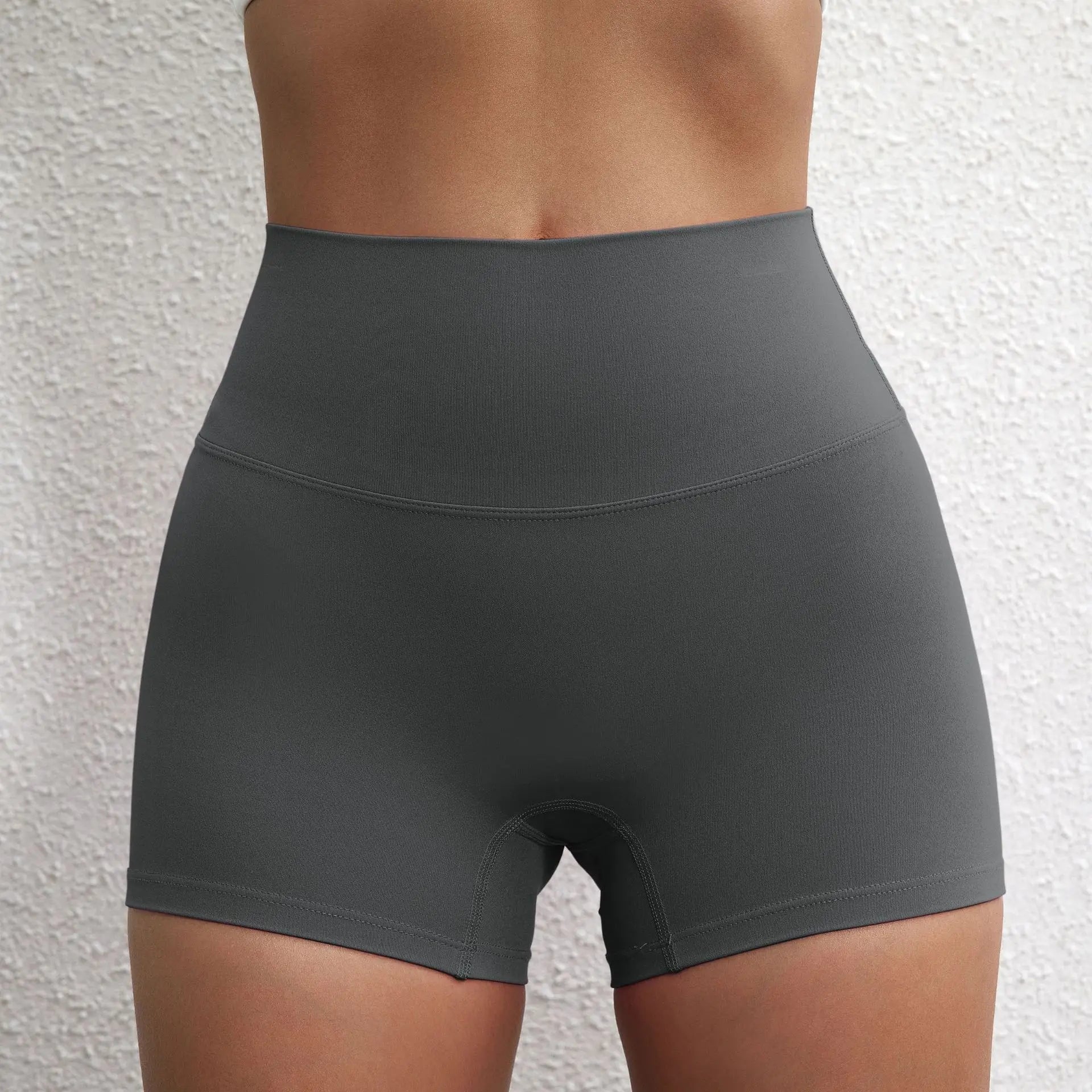 Hip-Lifting High-Waisted Yoga & Running Shorts