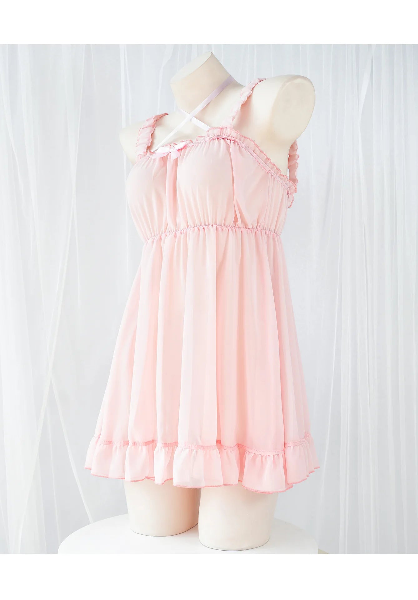 Pink Lolita Anime Goddess Cosplay Dress & Pajama Set