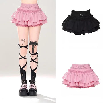 Pink A-Line Mini Skirt - Summer Style & Slimming Fit