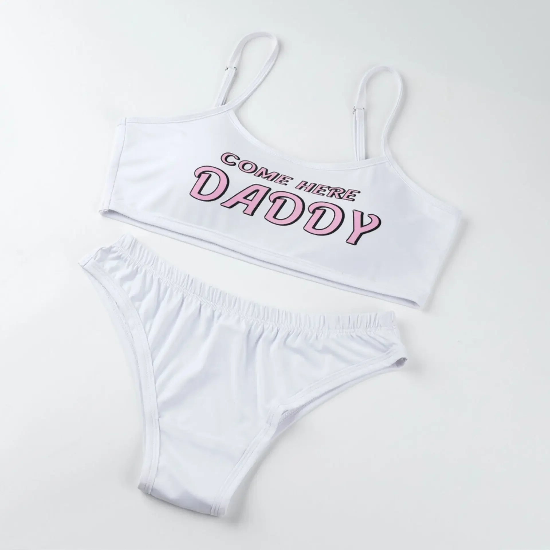 2D Anime Maid Cosplay Lingerie Set | Sexy Tube Top & Skirt