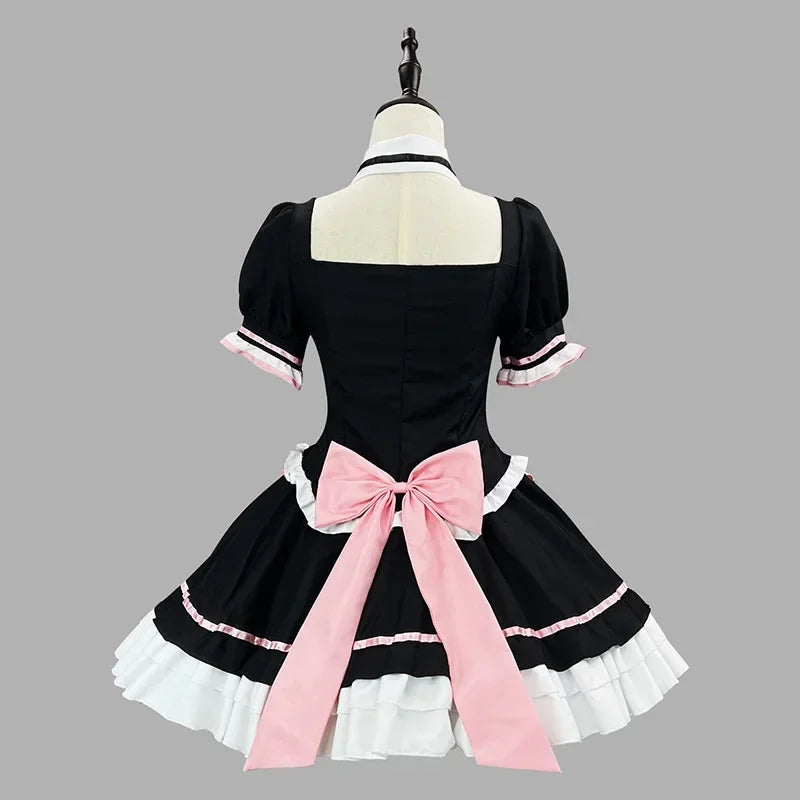 Anime Lolita Cat Maid Cosplay Dress - Ruffle Neko Outfit S-5XL