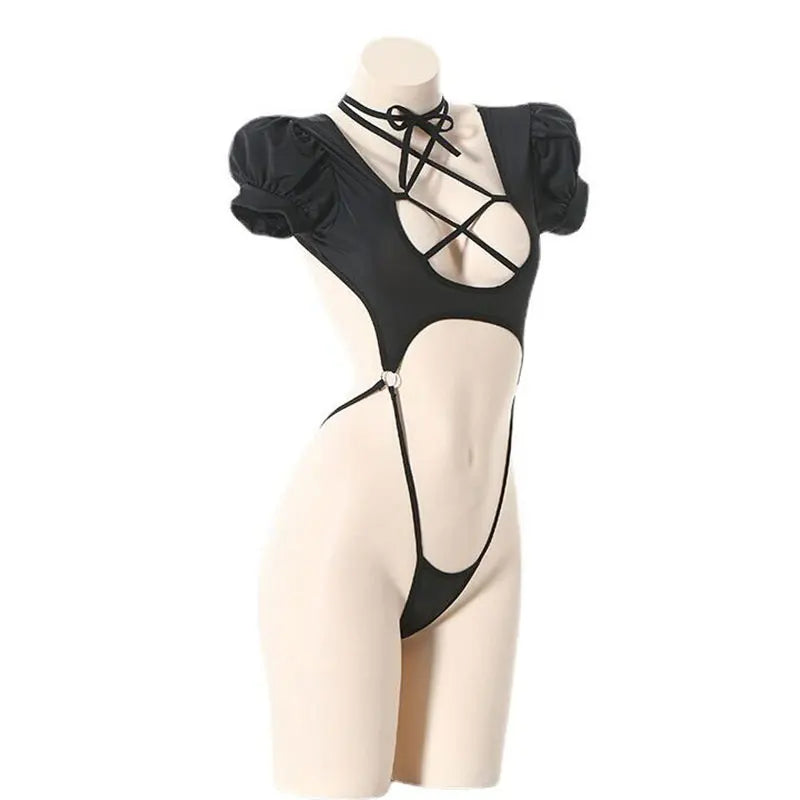 Sexy Backless Bandage Lingerie Set | Strappy Underwear