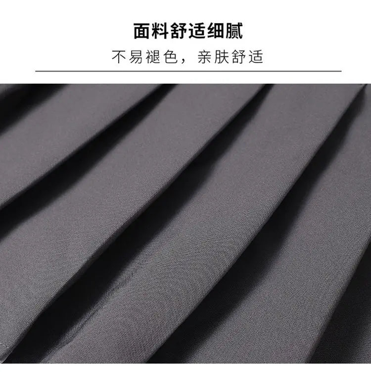 Preppy Style Women Kawaii Striped Pleated Skirts Korean Fashion Summer High Waisted With Lining Sweet Cutecore Mini A-line Skirt