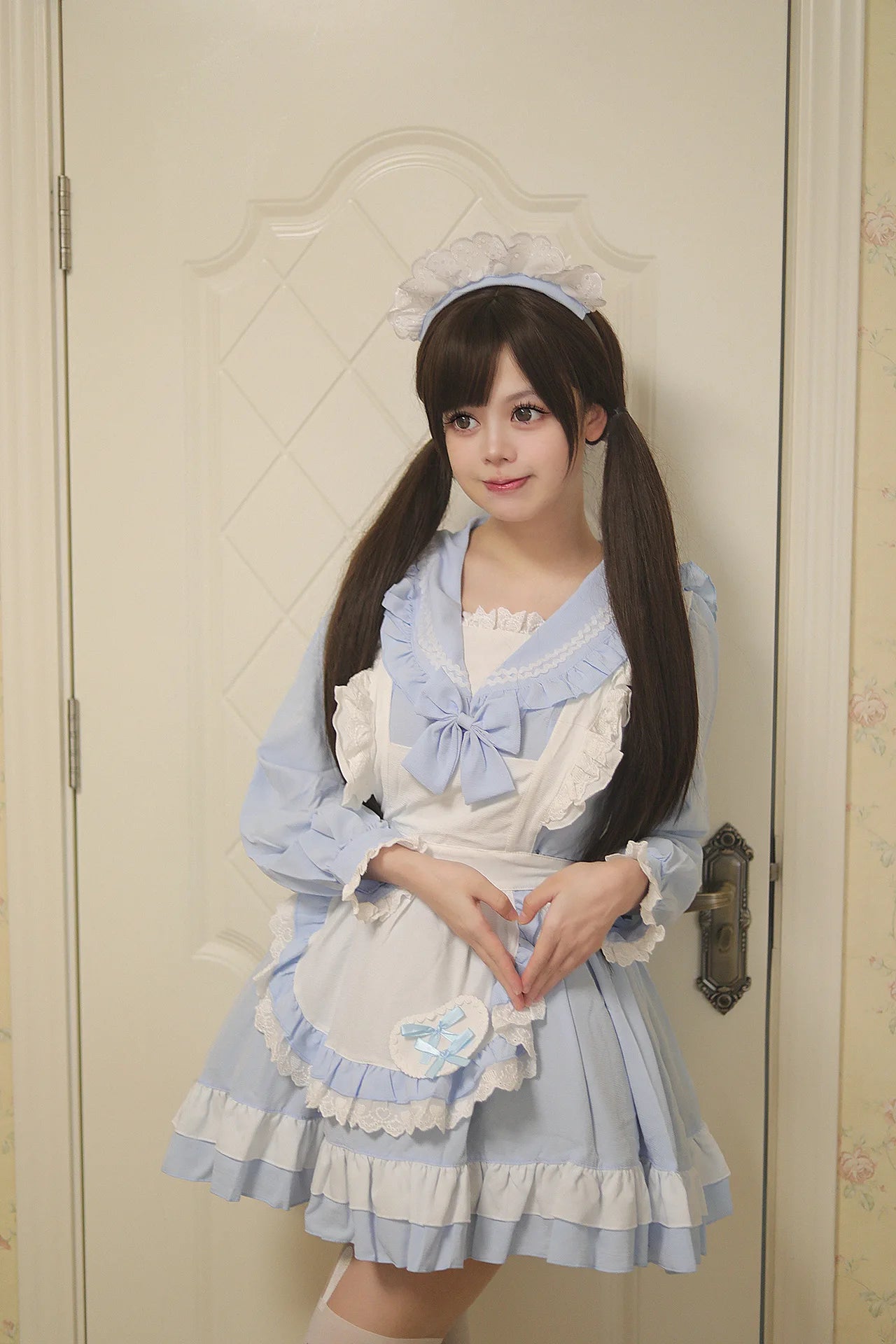 Cute Sailor Lolita Maid Dress | Cosplay & Party Set S-5XL