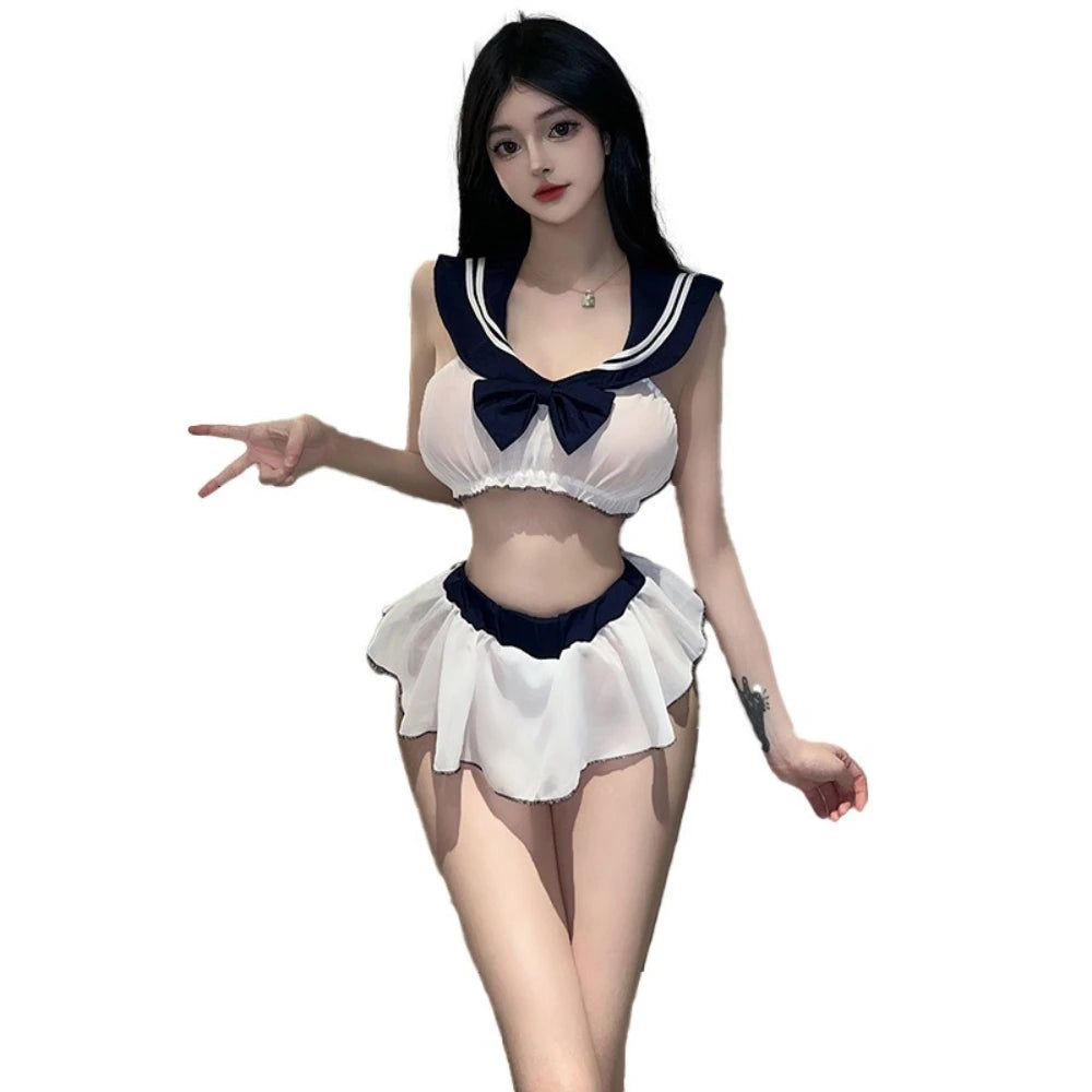 Sailor School Girl Lingerie Set - Cosplay & Roleplay Outfit