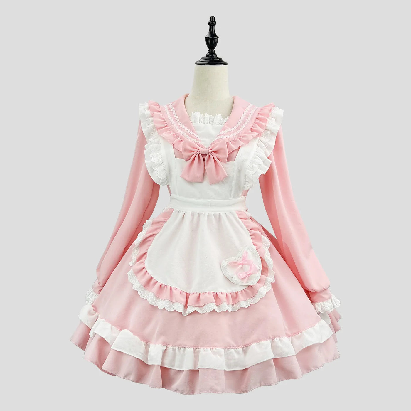 Cute Sailor Lolita Maid Dress | Cosplay & Party Set S-5XL