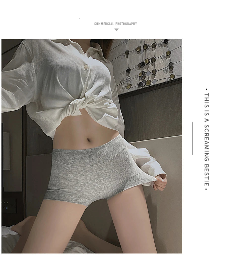 Seamless Cotton Boyshorts | Cozy Active Underwear