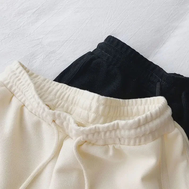Women's Summer A- Line Slimming Petite Loose-Fit Casual Sports Plus-Size Three-Quarter Length Shorts