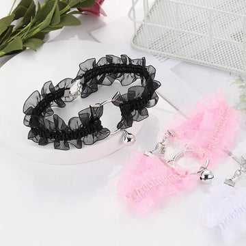 Lace Bow Bell Choker | Harajuku Punk Sweet Fashion Necklace