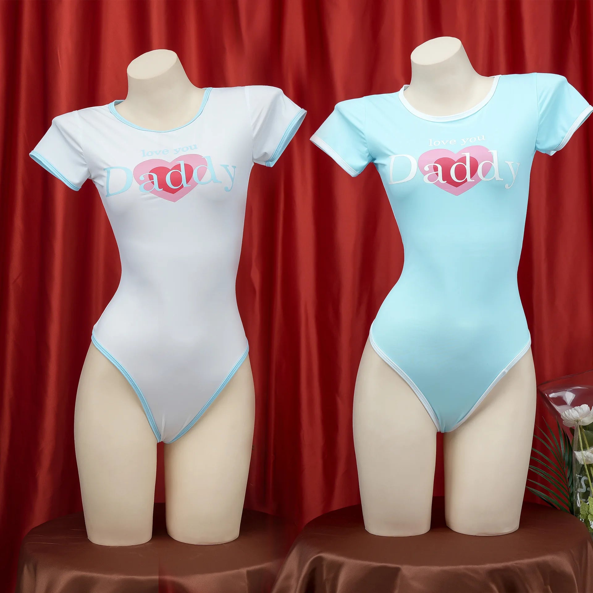 Cute Anime Bodysuit Swimsuit - One-Piece Cosplay & Beachwear