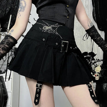 Y2K Pleated Mini Skirt | High-Waisted Hot Girl Aesthetic