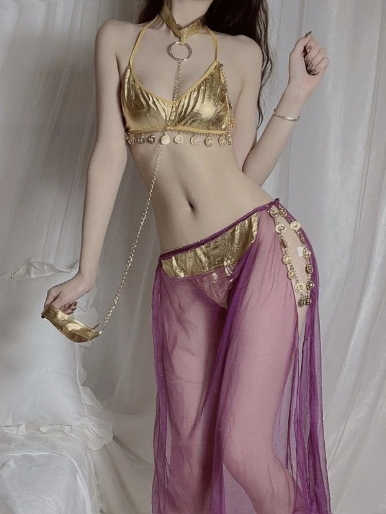Provocative Maid Lingerie | See-Through Erotic Nightdress - All Sizes