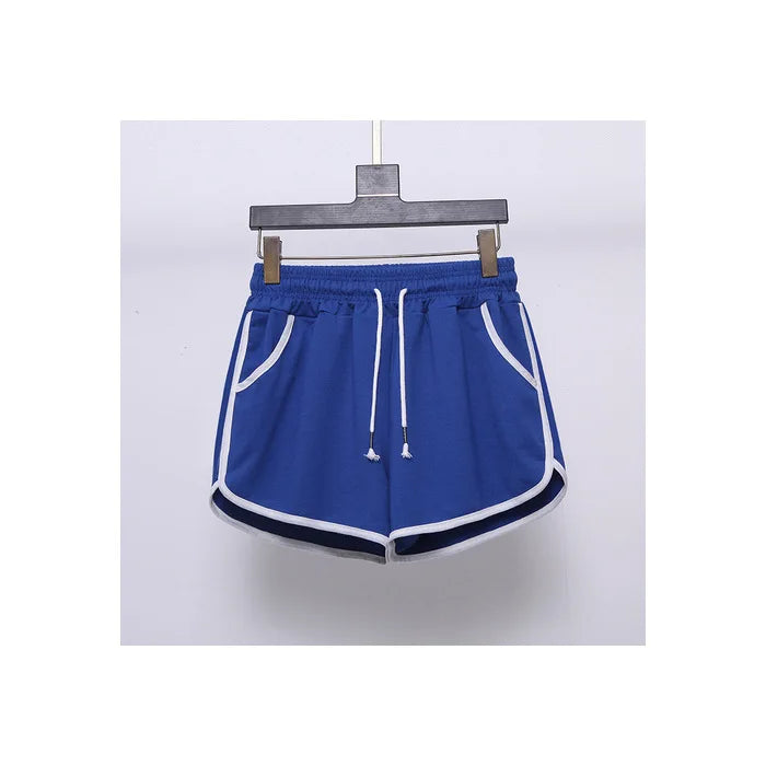 High Waist Sport Shorts Women Summer Loose Casual Running Fitness Outdoor Wear Wide Leg Slimming Large Size Home Sleepwear