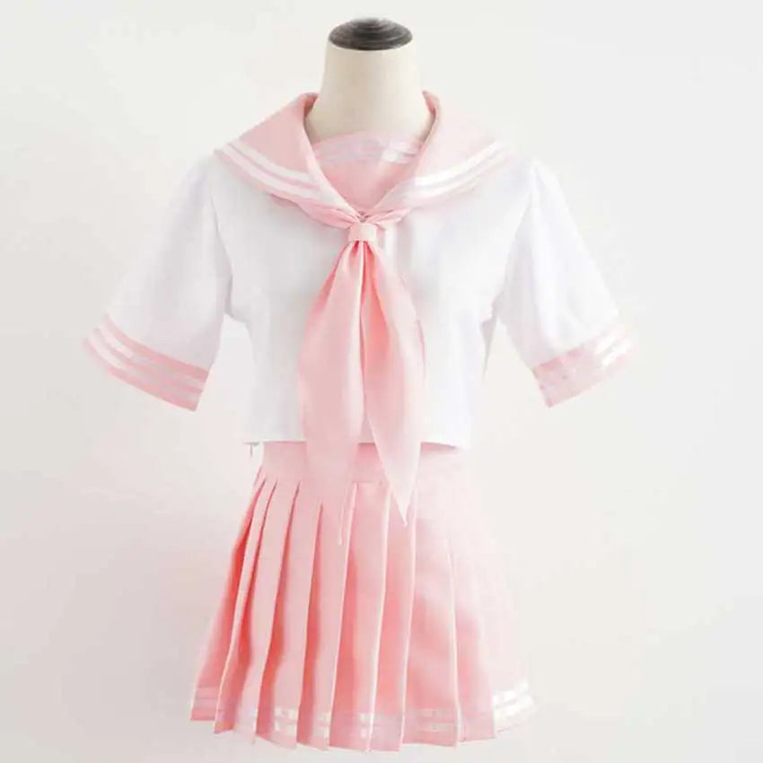 Women Girls Fate/Apocrypha Astolfo Cosplay Anime Japanese Sailor School Uniforms Halloween Costume