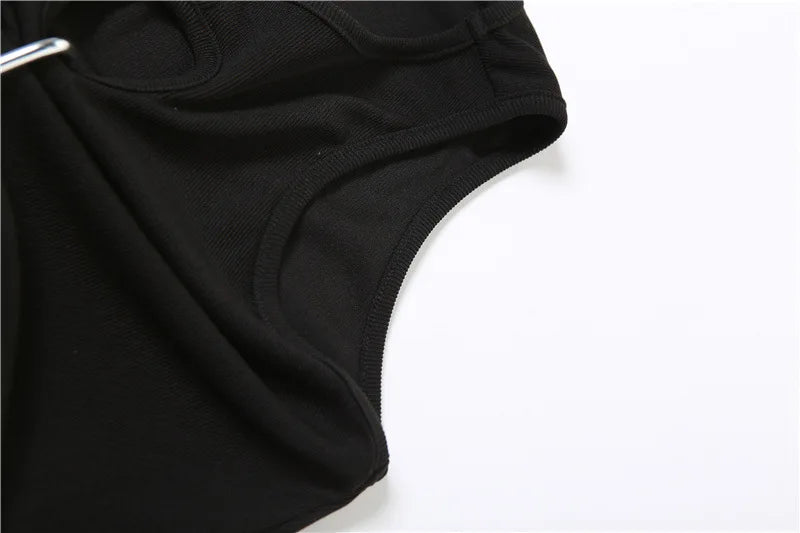 2026 Summer Sexy Y2k Aesthetic Solid Tank Top Harajuku Hollow Out Pleated Cropped Camisole Vintage Irregular Bodycon Tanks Women