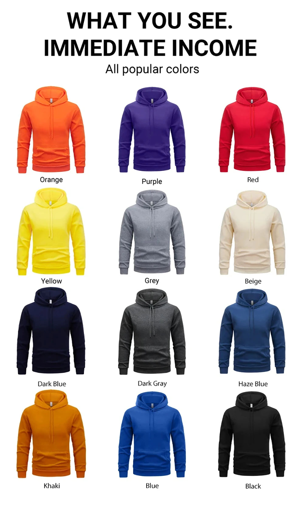Autumn Casual Women's Solid Hoodie Comfortable Strecth Sweatshirts Loose Pocket Warm Clothes Fashion Street Female Pullovers